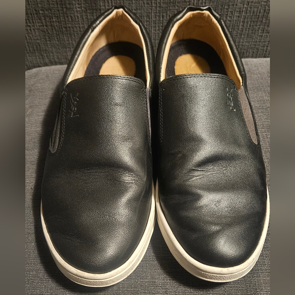 YSL Mens Leather Sneakers